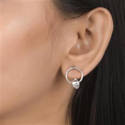 Herkimer Diamond Rough Earring Wholesale Silver Wholesale Jewelry | Akrati Jewels Inc